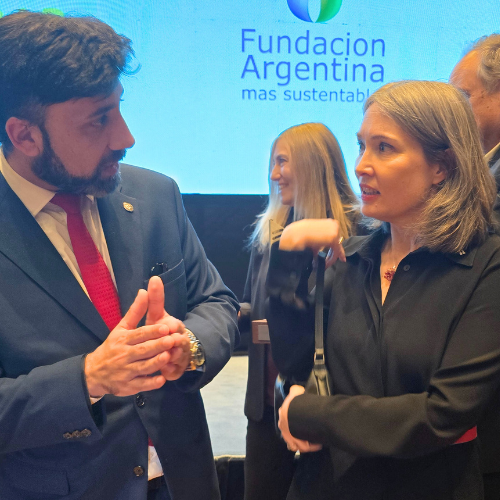 Mesa institucional con Fundación Argentina Más Sustentable en el Premio Economía Circular IAC